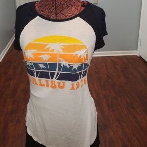Malibu Baseball Tee